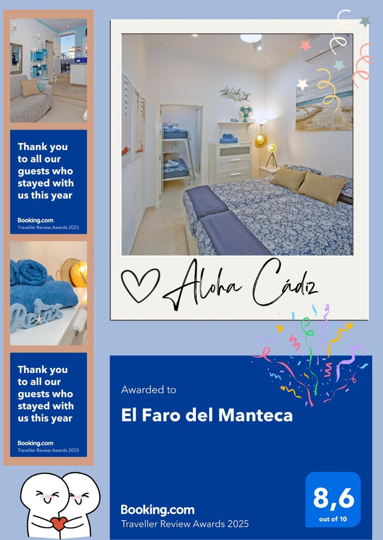 Cadizz- El Faro Del Manteca Apartment Екстериор снимка